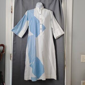 ❤️Vintage CATHERINE OGUST FOR PENTHOUSE GALLERY Colorful Maxi Dress 36X43 MEDIUM